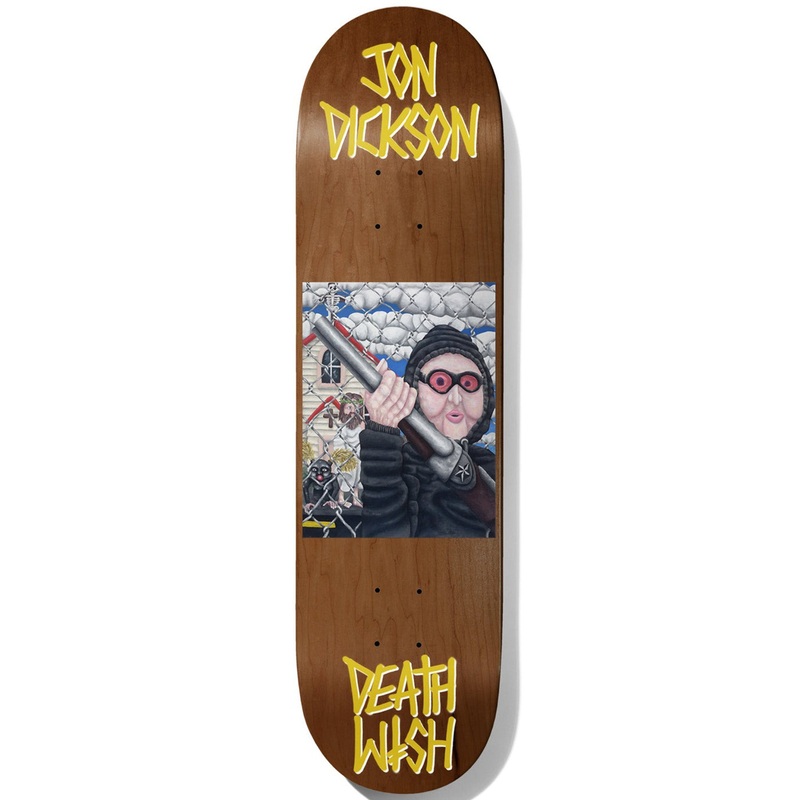 All Screwed Up Dickson 8.475 Skateboard Deck