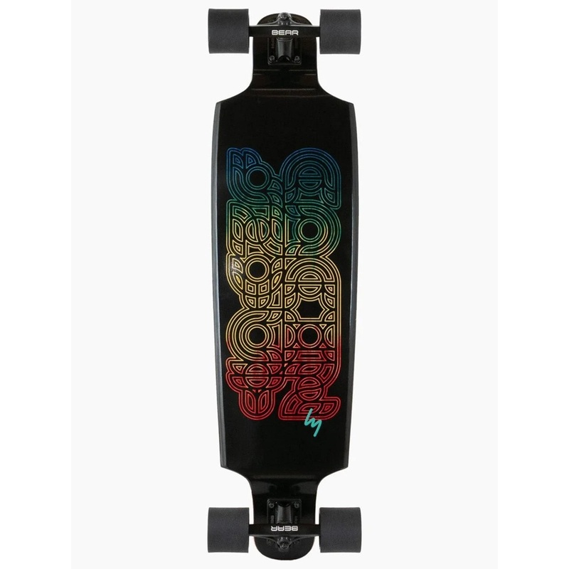 Top Cat Fade 37 Complete Longboard