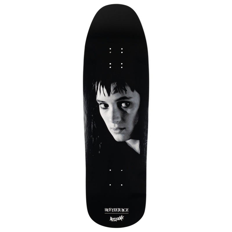 Welcome X Beetlejuice Lydia 9.6 & 9.7 Skateboard Deck