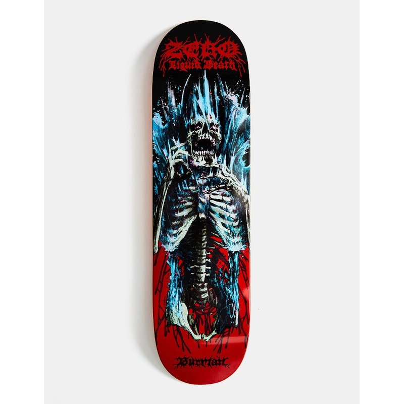 Zero Burman Liquid Death Skateboard Deck – 8.5