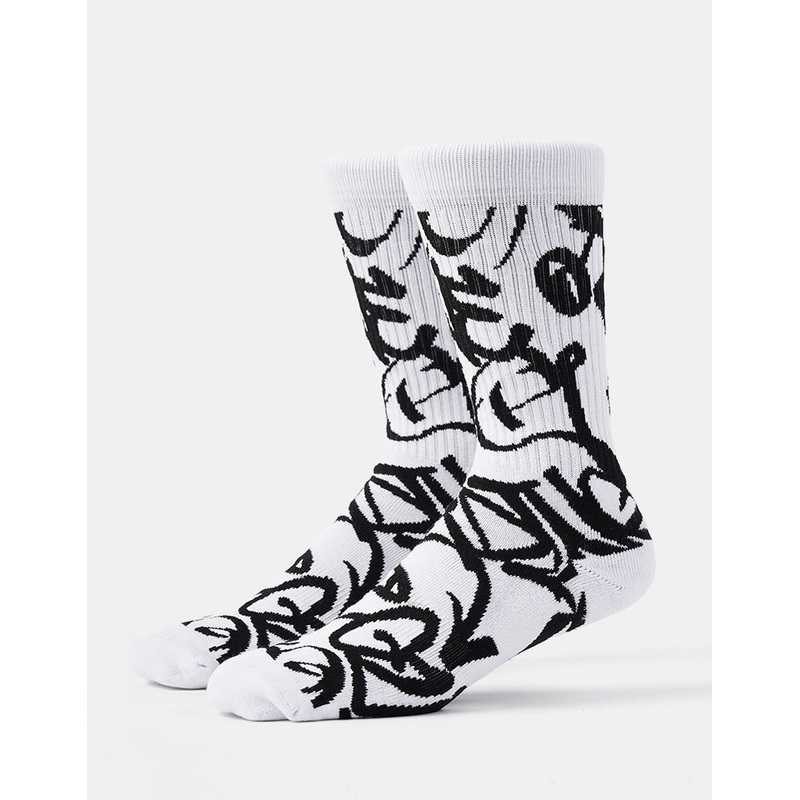 Writers Crew Socks – White|One Size
