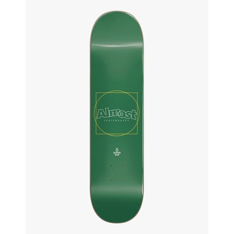 Almost Greener Super Sap R7 Skateboard Deck – 8.25