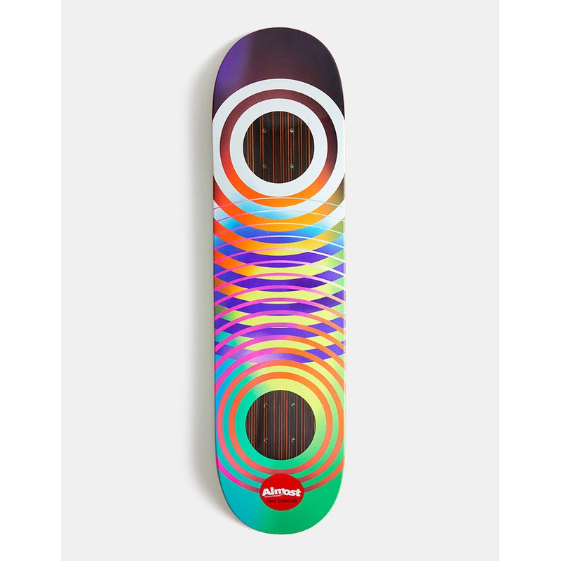 Almost Max Gradient Rings Impact Support Skateboard Deck – 8