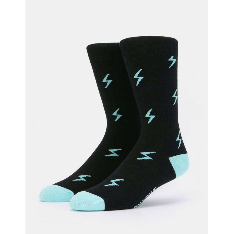 Bolt Socks – Black|One Size