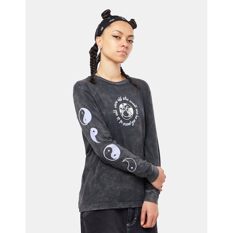 Vans Womens Bliss 66L/S T-Shirt  – Black