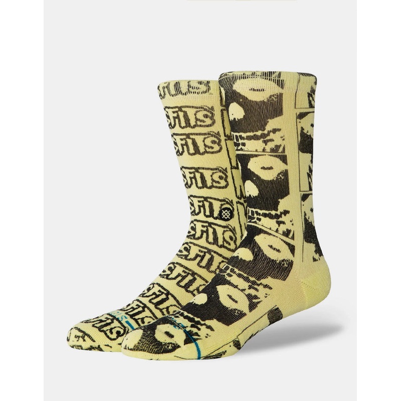 Stance x Misfits Collection Crew Socks – Melon