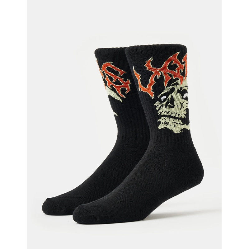 Vans Halloween Crew Socks – Black