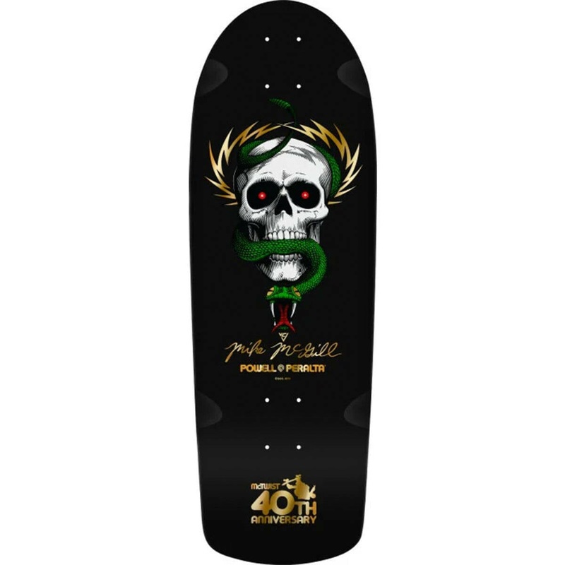 Powell Peralta – Mike McGill Skull & Snake McTwist 40th Ann. 10.0 Reissue Skateboard Deck