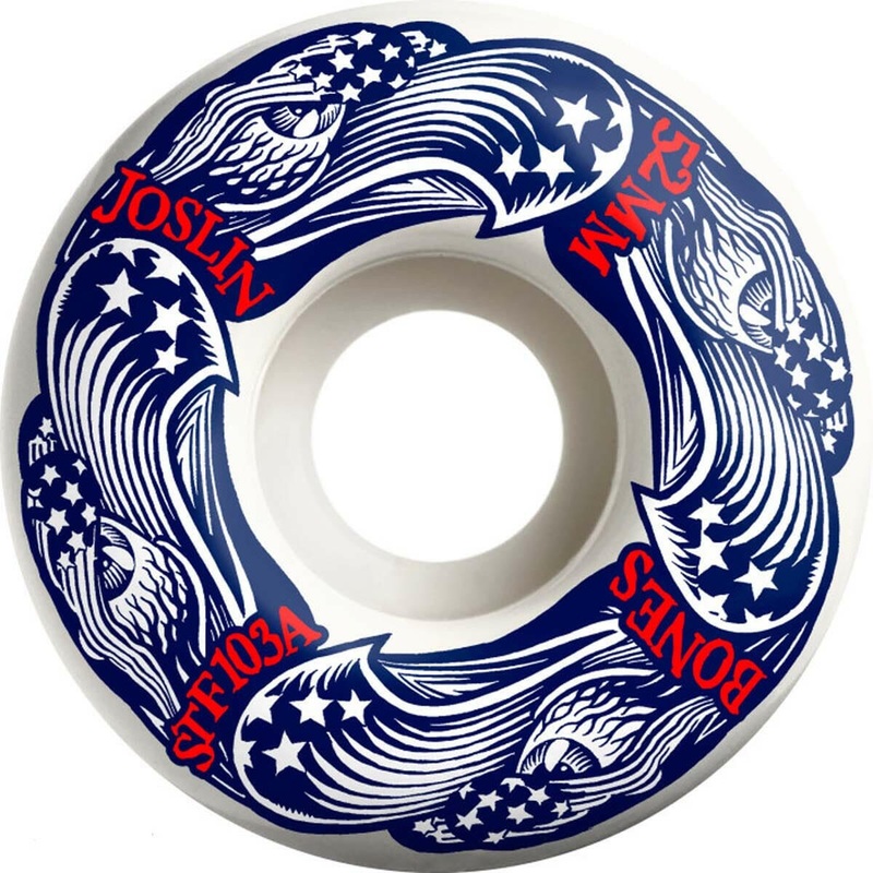 Bones – Chris Joslin Freedom Foursome 52MM 103A V1 Standard STF Skateboard Wheels