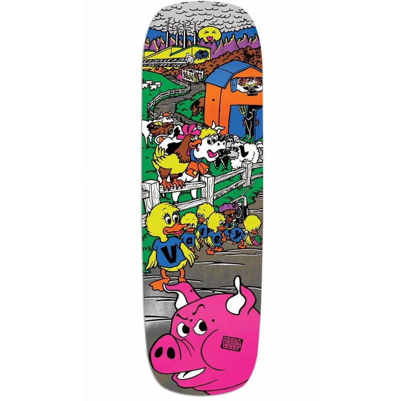 Prime – Mike Vallely Barnyard Black 9.5 Reissue Skateboard Deck