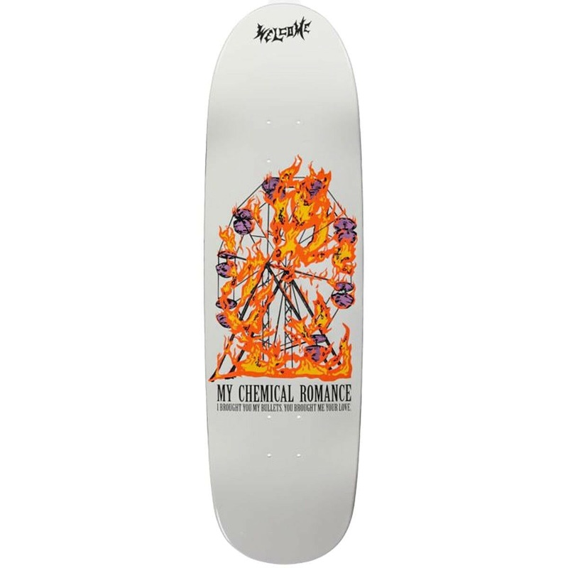 Welcome – My Chemical Romance Bullets on Atheme 8.8 Skateboard Deck