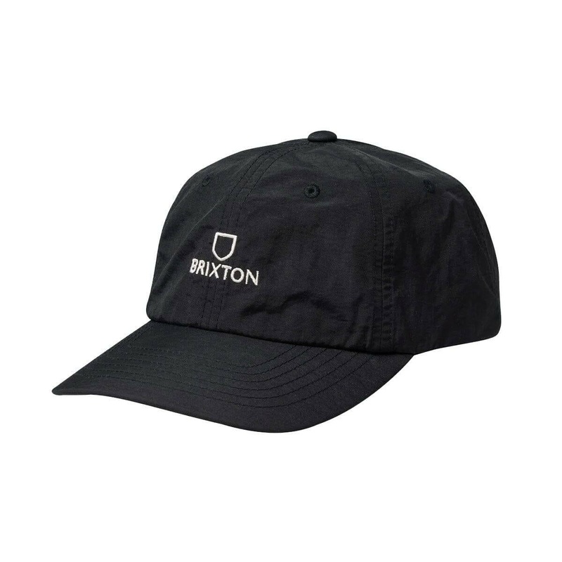 Brixton – Alpha LP Cap Black/White Vintage Wash