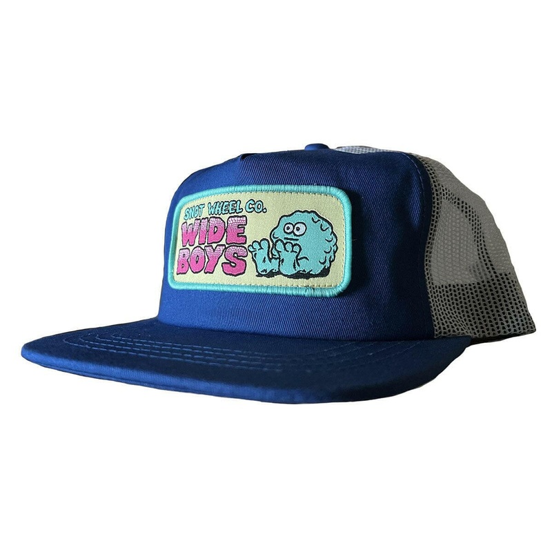 Snot – Wide Boy Patch Trucker Blue