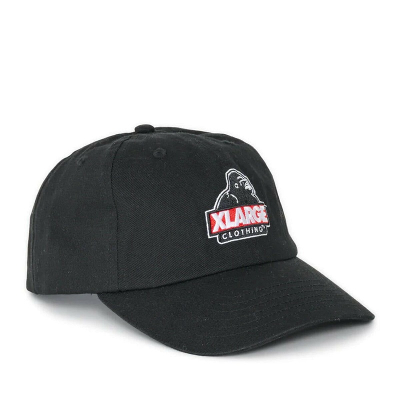 Xlarge – Slanted Low Pro Cap Black/Red