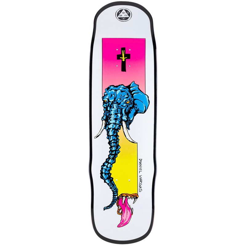 Welcome – Daniel Vargas Tusk on Effigy 8.8 Skateboard Deck