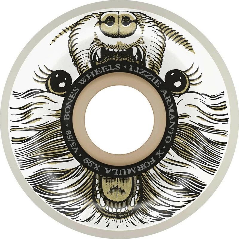 Bones – XF Armanto Alma Mutter 58MM 99A V5 Side-Cut Skateboard Wheels