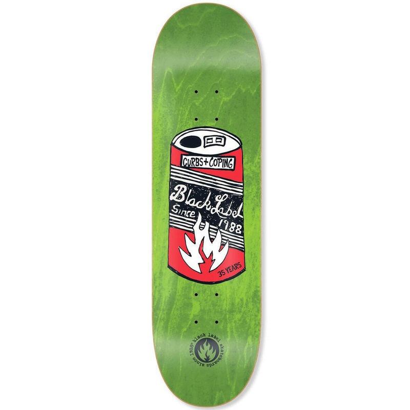 Black Label – 35 Years Can 9.0 Skateboard Deck