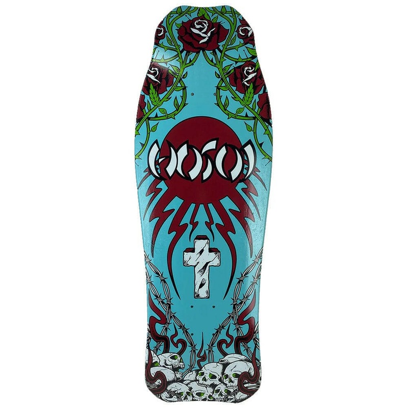 Hosoi – OG Hammerhead Skull & Roses 10.5 Skateboard Deck