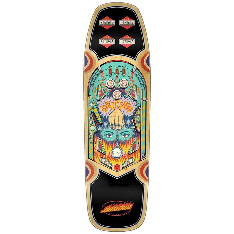 Santa Cruz – Fabiana Defino Pinball 9.14 Skateboard Deck