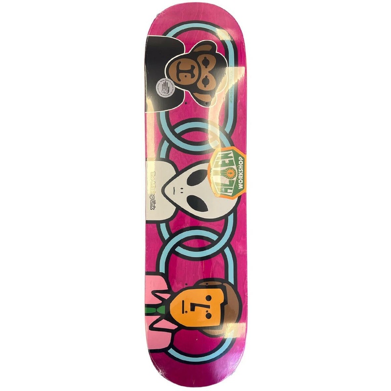 Alien Workshop – Missing Link Pink 8.25 Skateboard Deck