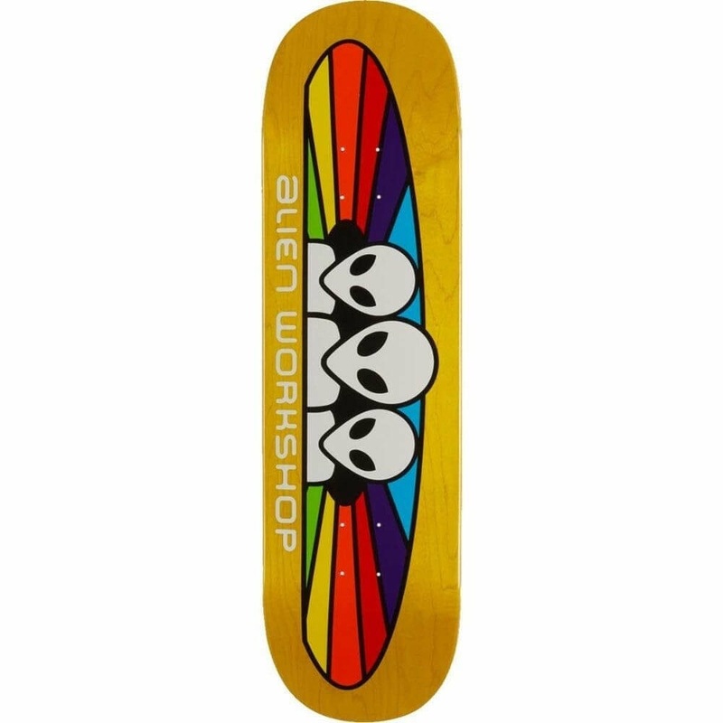 Alien Workshop – Spectrum Yellow 8.25 Skateboard Deck