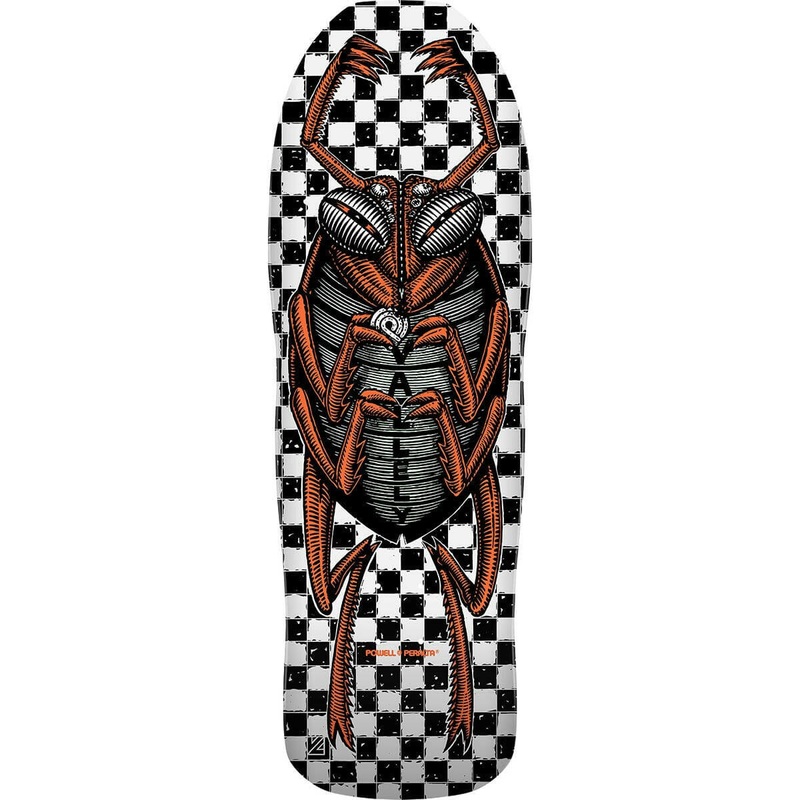Powell Peralta – Mike Vallely Bug White 10.0 Reissue Skateboard Deck