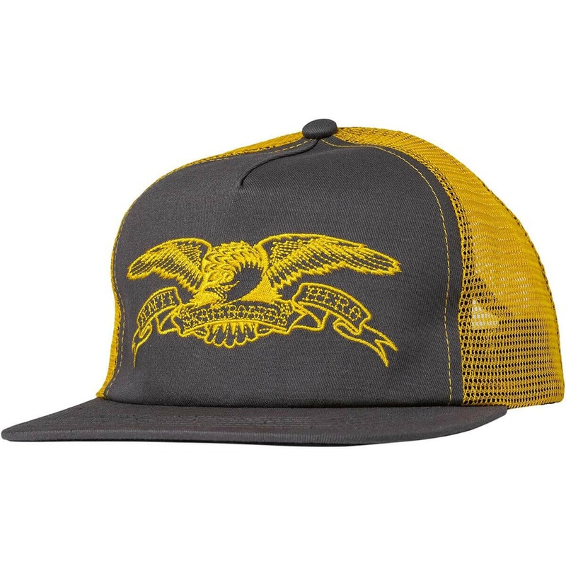 Anti Hero – Basic Eagle Trucker Grey/Gold