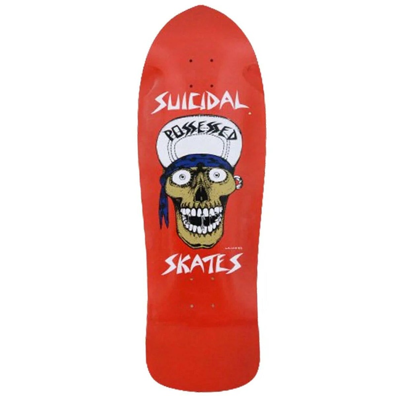 Suicidal Skates – Punk Skull 80s 10.125 Reissue Skateboard Deck