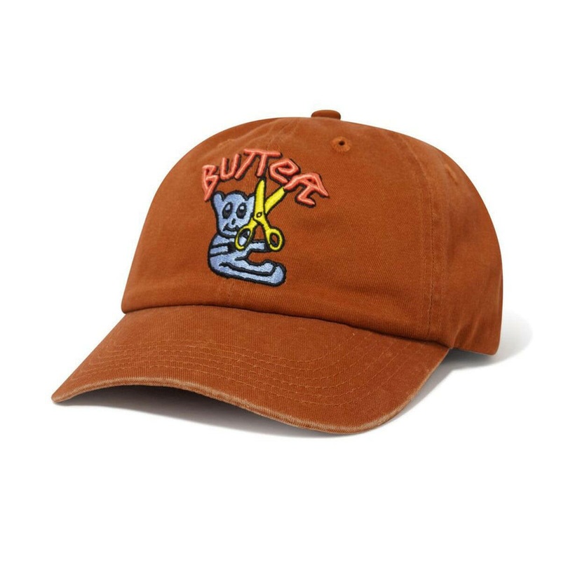 Butter Goods – Bear 6 Panel Cap Caramel