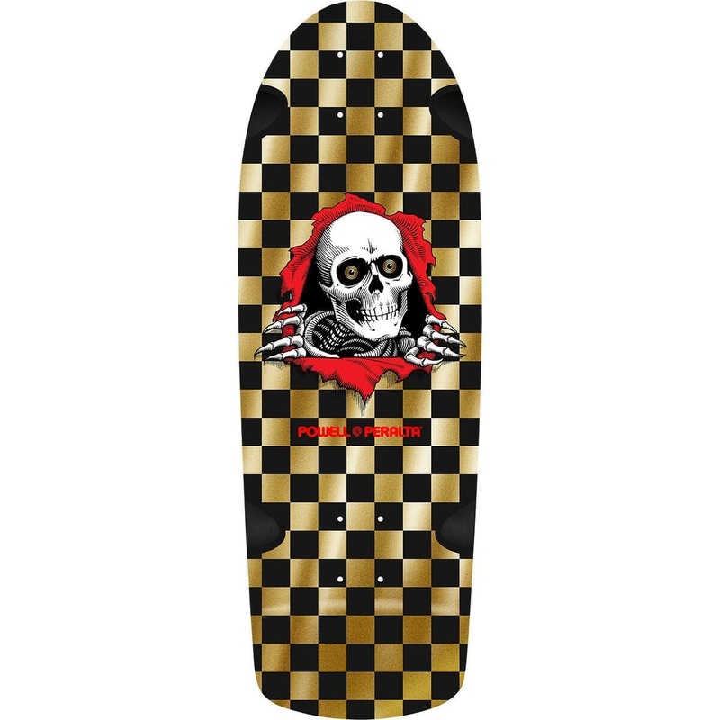 Powell Peralta – OG Ripper Checker 10.0 Reissue Skateboard Deck
