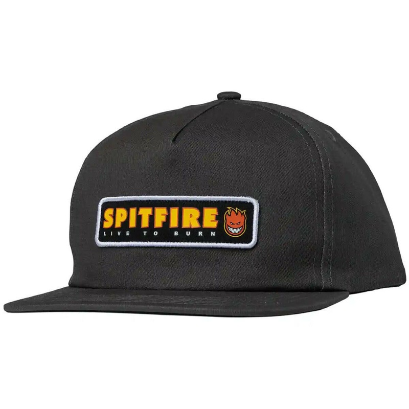 Spitfire – LTB Patch Snapback Charcoal