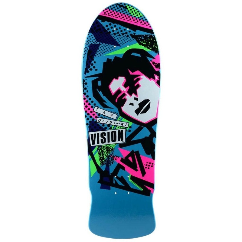 Vision – Original MG Blue 10.0 Reissue Skateboard Deck