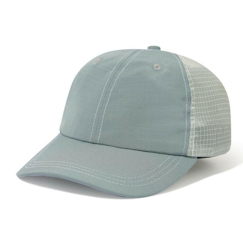 Butter Goods – Nylon Ripstop 6 Panel Cap Grey