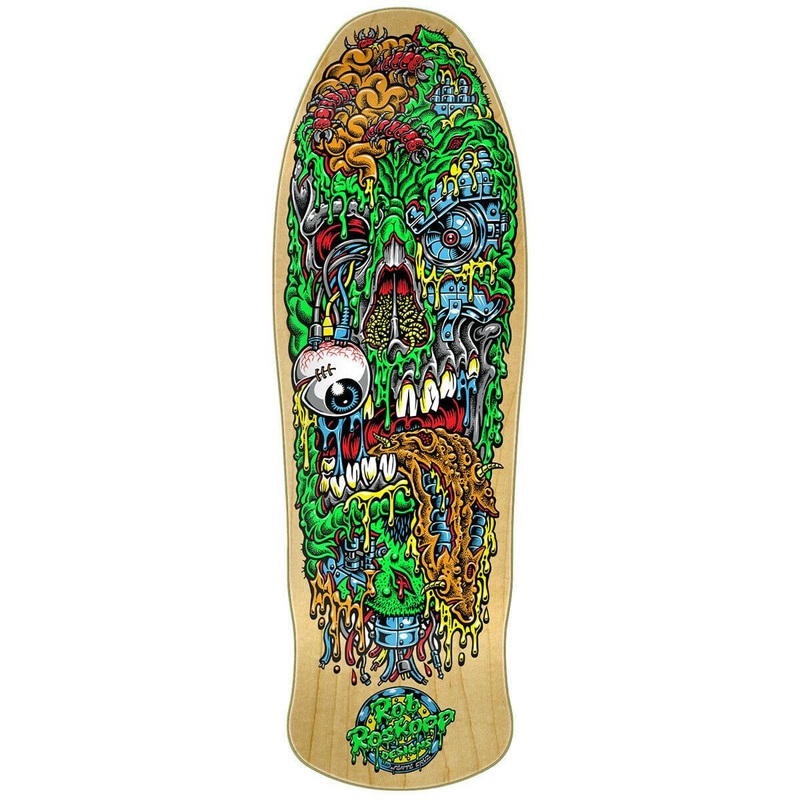 Santa Cruz – Rob Roskopp Face Three 9.93 Reissue Skateboard Deck