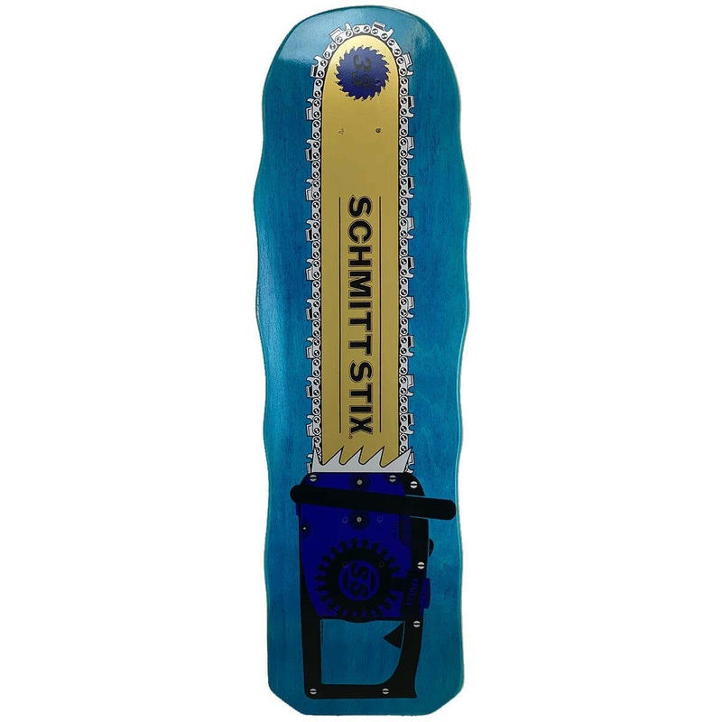 Schmitt Stix – Chainsaw 10.0 Reissue Skateboard Deck