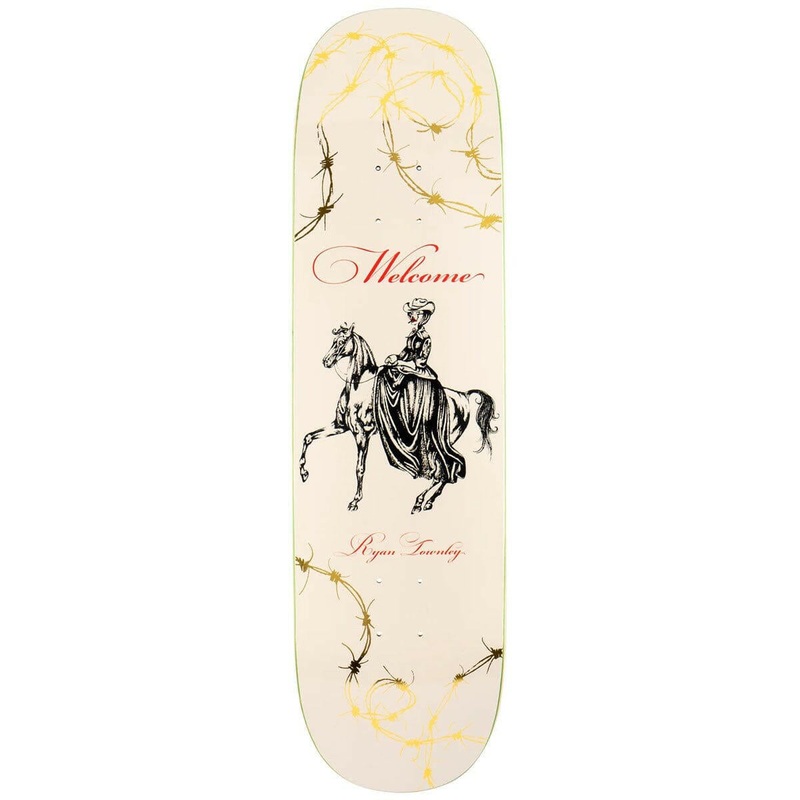 Welcome – Ryan Townley Cowgirl on Enenra 8.5 Skateboard Deck