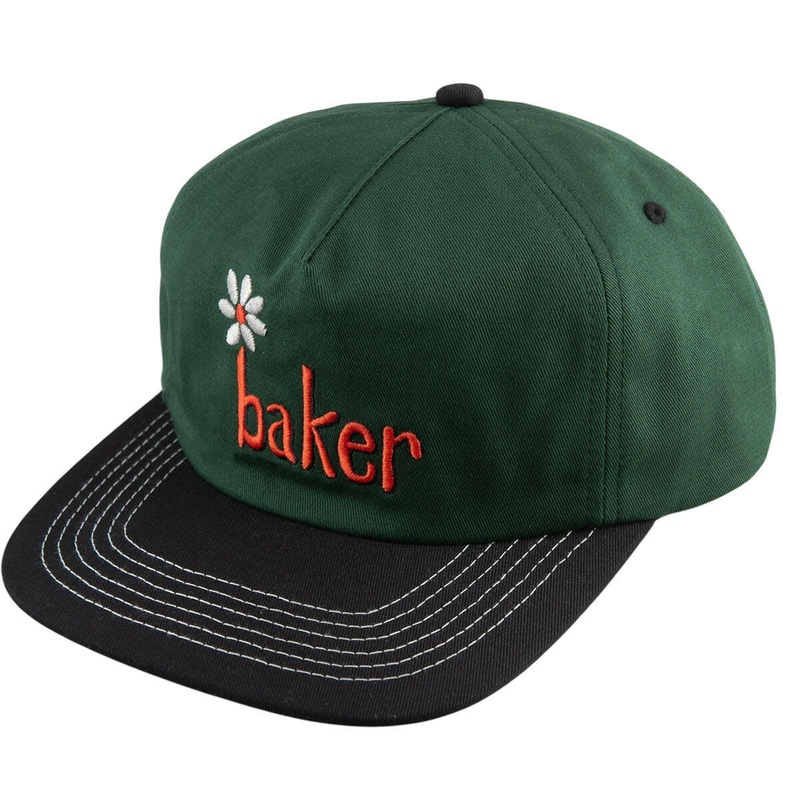 Baker – Daisy Snapback Green/Black