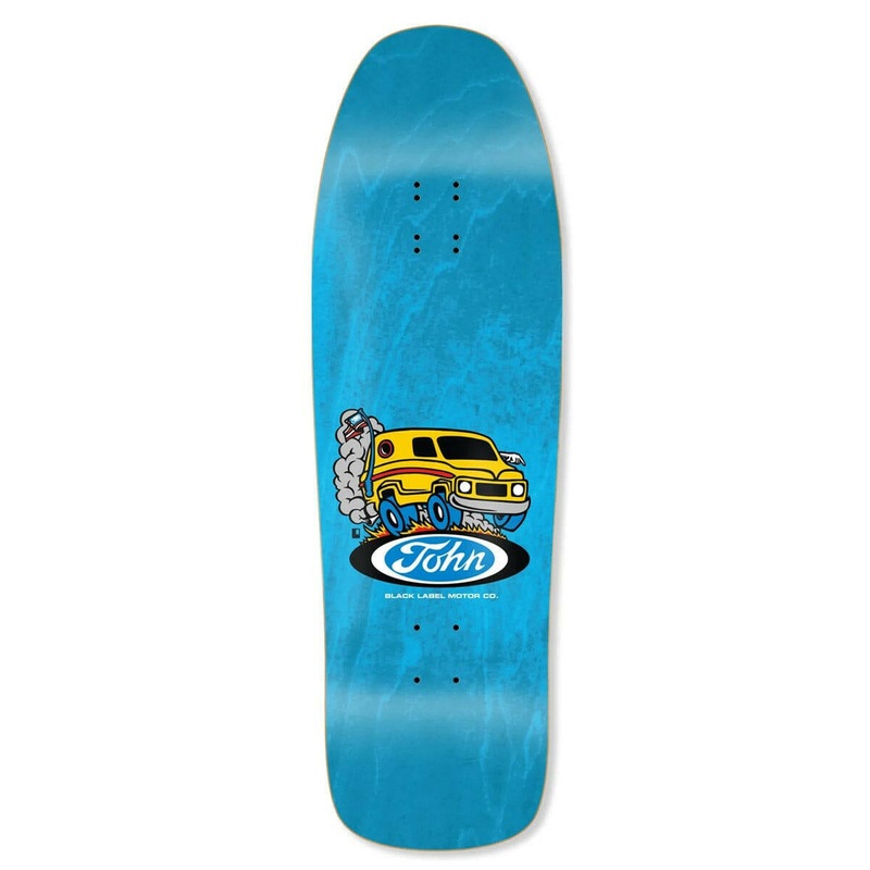 Black Label – John Lucero Man Van 9.88 Reissue Skateboard Deck