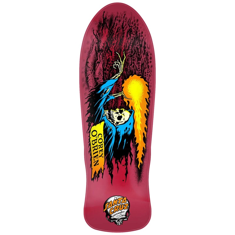 Santa Cruz – Corey O’Brien Reaper 9.85 Reissue Skateboard Deck