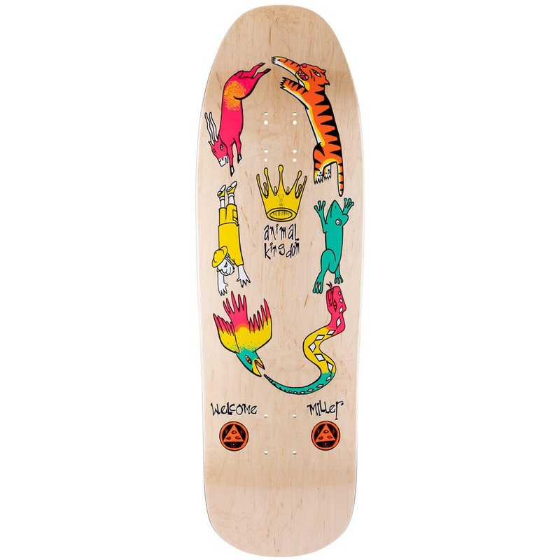 Welcome – Chris Miller Animal Kingdom on Gaia 9.6 Skateboard Deck