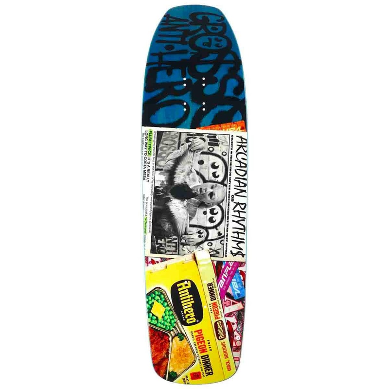 Anti Hero – Jeff Grosso Pigeon Vision 9.25 Skateboard Deck