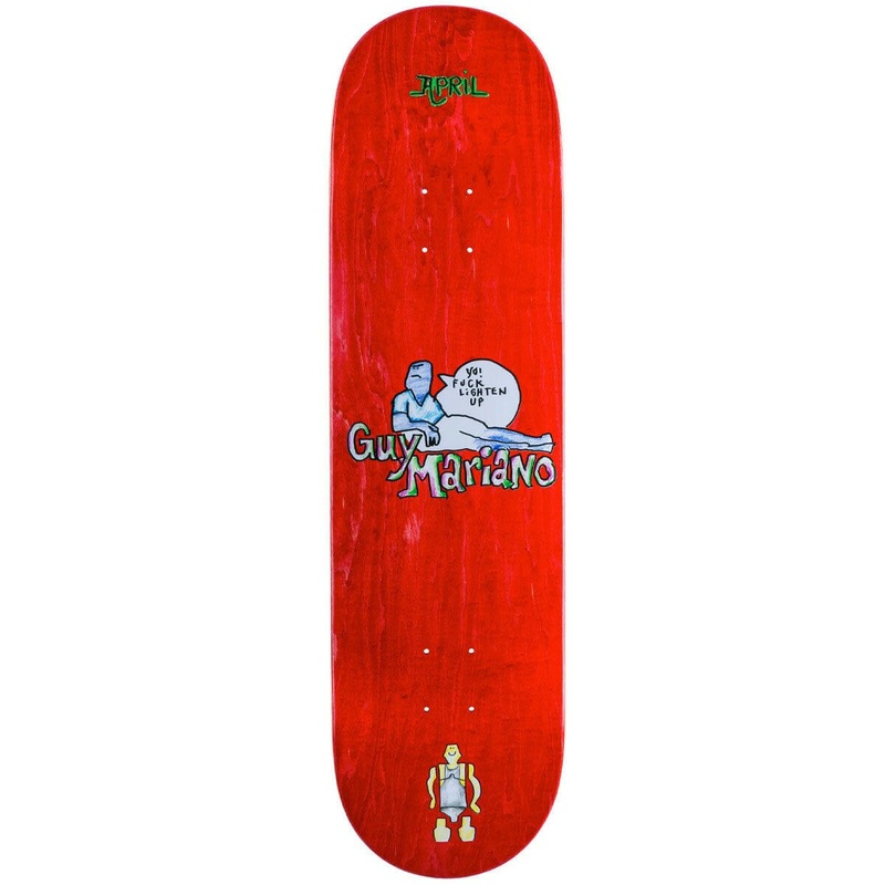 April – Guy Mariano Guy By Gonz 8.5 Skateboard Deck