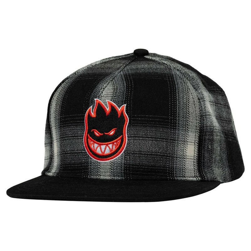 Spitfire – Bighead Fill Snapback Black/White Plaid