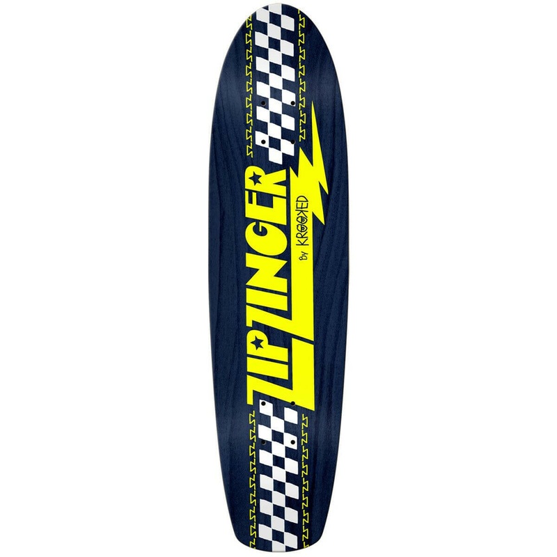 Krooked – Zip Zinger Navy 7.75 Skateboard Deck