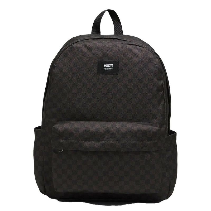 Vans – Old Skool Check Backpack Black/Charcoal