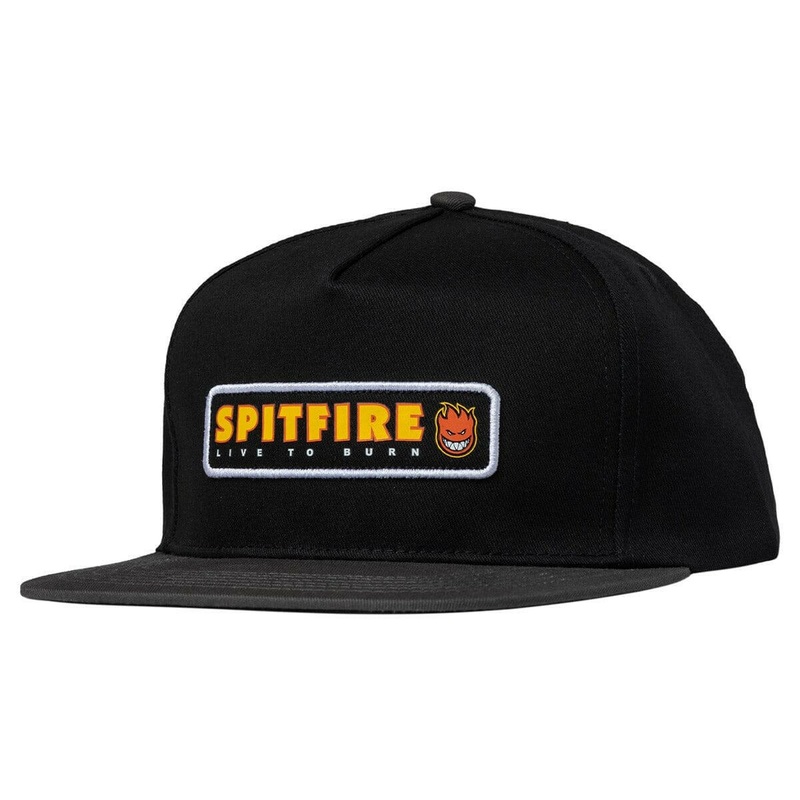 Spitfire – LTB Patch Snapback Black