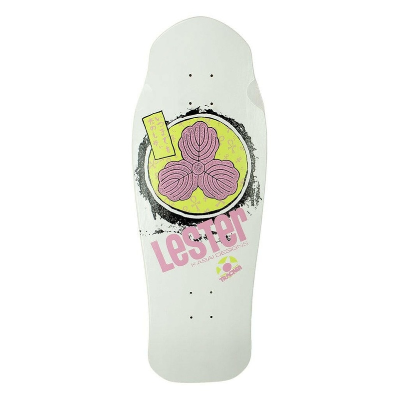 Tracker – Lester Kasai Oak Leaf 10.375 Reissue Skateboard Deck