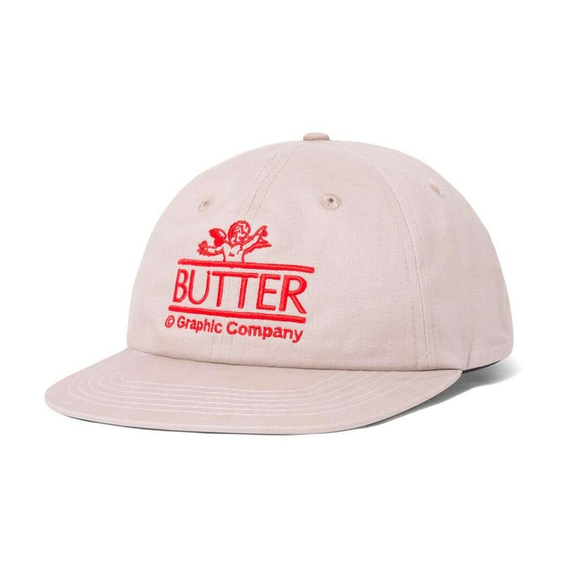 Butter Goods – Cherub 6 Panel Cap Khaki