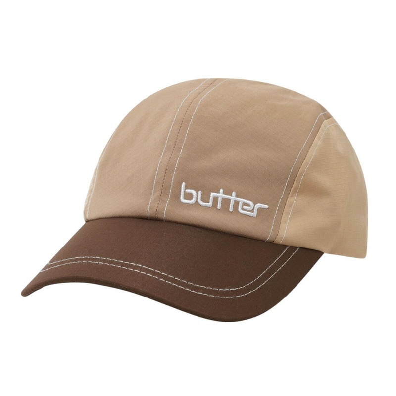 Butter Goods – Primary 4 Panel Cap Tan/Brown
