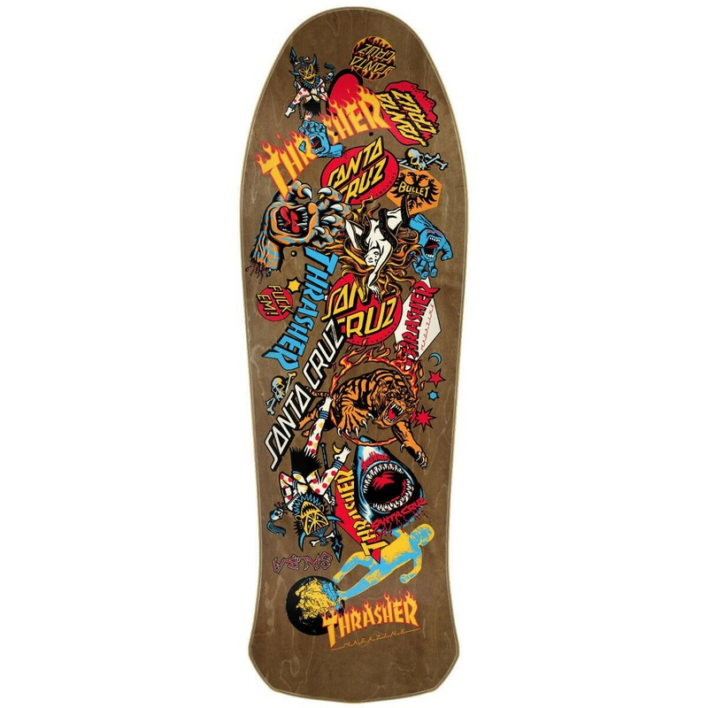 Santa Cruz – Thrasher Salba Oops 10.4 Skateboard Deck